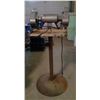 Image 2 : Wissota Bench Grinder on Stand - Model E7 1/2 HP - Untested