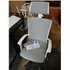 Image 2 : AS NEW WHITE EXECUTIVE ERGANOMIC GAS LIFT OFFICE CHAIR