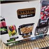 Image 2 : AS NEW NUTRI NINJA  AUTO IQ 1500WATT BLENDER SYSTEM ONE TOUCH INTELLIGENCE