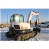 Image 2 : 2015 Bobcat E85 Track Hoe, 173 original hours - c/w Clean up and Digging Bucket, SN.B34T12339