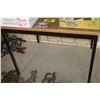 Image 1 : Steel Framed Table