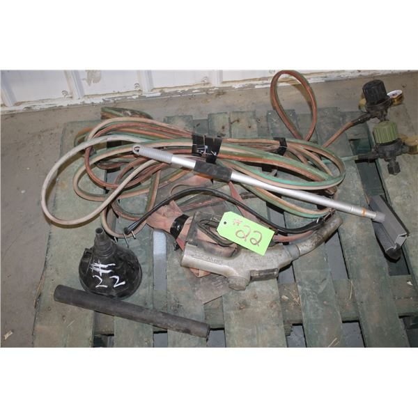 Oxy Gauges, Hose, Gas Spout