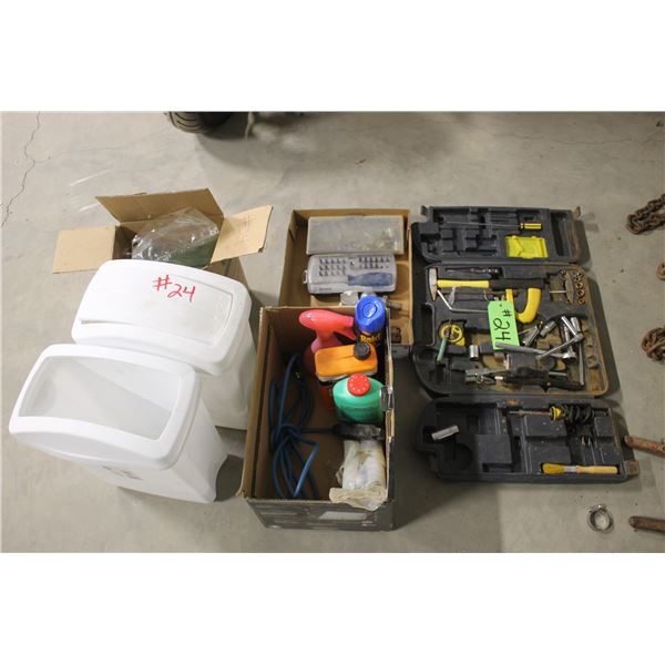 Misc. Tools, Cord, Screwdrivers etc