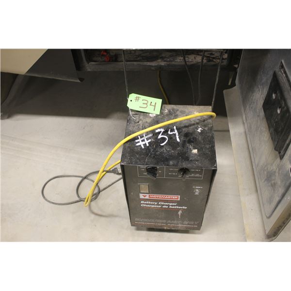 Motomaster booster - charger, Working