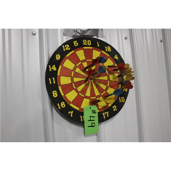 Dart board