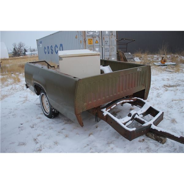 Truck box Trailer and Contents, No serial number - farm use only