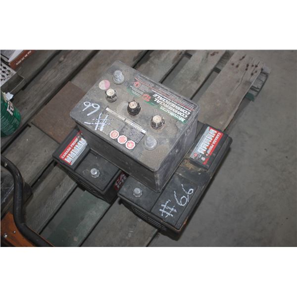 3 Batteries
