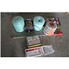 Image 1 : 3 Rolls of Twine, Fence Wire, Elec. Fencer, Cattle Prod, Fence Splicer and Insulators