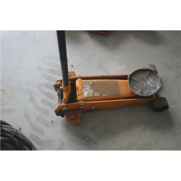 Orange Floor Jack