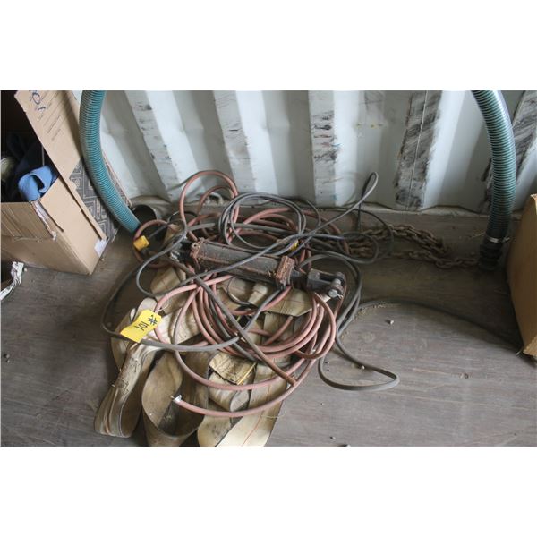 Hyd. Ram, Chain, Hose, Straps and Misc.