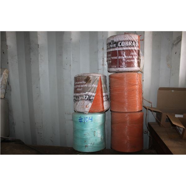 5 Rolls of Twine