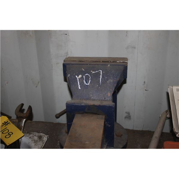 Approx. 8" Vice (Buyer- to Unbolt From Counter)