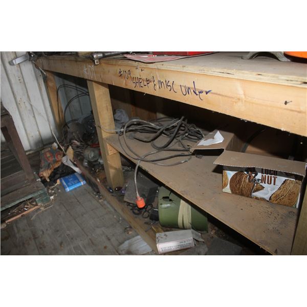 Wood Counters c/w Misc (To Be Removed April 19th)