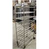 Image 1 : 8 TIER TUBULAR RACK ON CASTORS