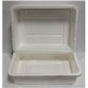 Image 1 : LOT OF TWO 5" DEEP WHITE TOTES
