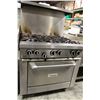 Image 3 : GARLAND NATURAL GAS 6-BURNER RANGE W/ OVEN