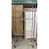 Image 1 : 5 TIER WIRE RACK ON CASTERS 36" X 18" X 80.5"