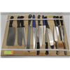 Image 1 : 15 ASSORTED KITCHEN KNIVES INCLUDING 4 HENCKELS,