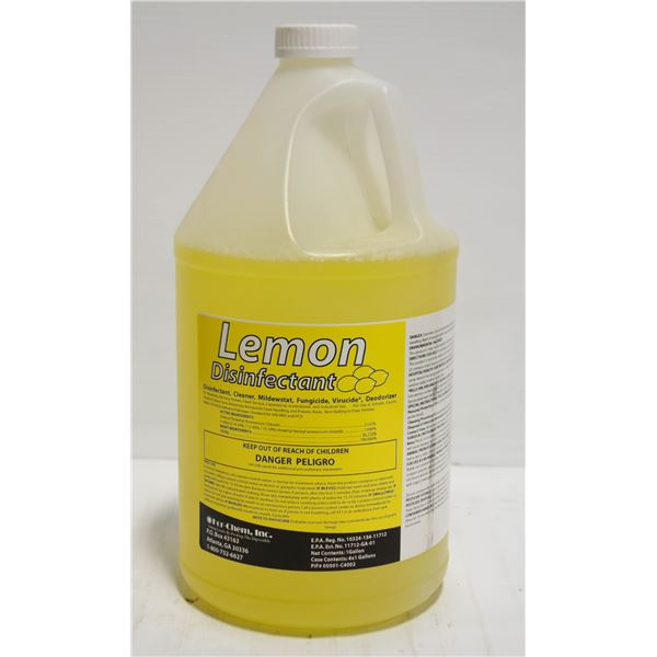 LEMON CLEANER DISINFECTANT - 1 GALLON