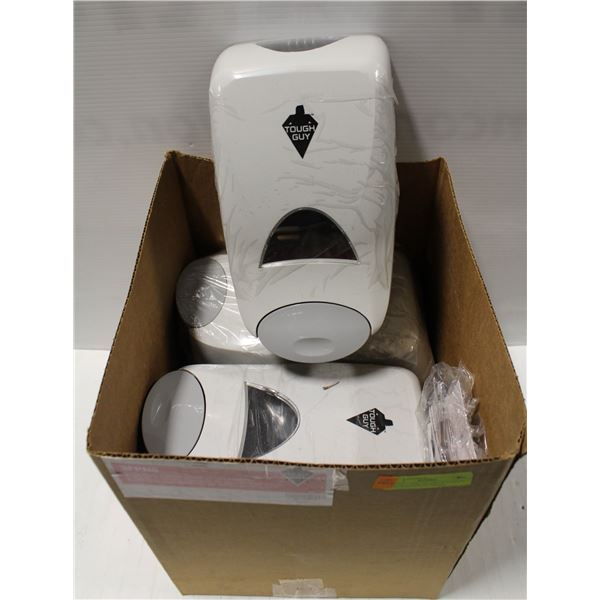 BOX OF 5 NEW TOUGH GUY FOAM SOAP DISPENSERS 2000ML