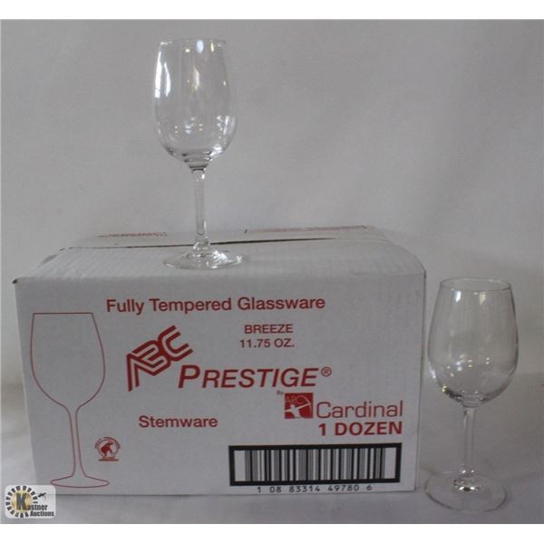 CARDINAL BREEZE 11.75 PRESTIGE STEMWARE, 1 CASE