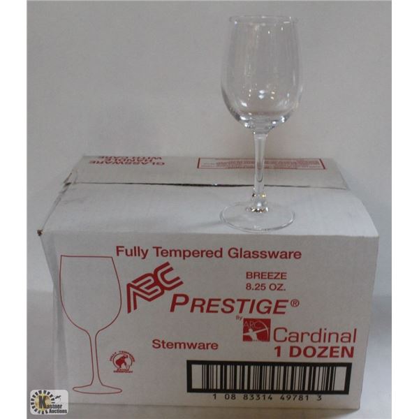 CARDINAL BREEZE 8.25 OZ PRESTIGE STEMWARE, 1 CASE