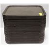 Image 1 : STACK OF 42 VOLLRATH FOOD TRAYS 16" X 12"