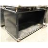 Image 1 : STEEL CABINET W/ UNDERSTORAGE ON CASTORS