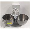 Image 1 : 2 STAINLESS STEEL KITCHENAID MIXING BOWLS W/ NEW