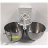 Image 1 : 2 STAINLESS STEEL KITCHENAID MIXING BOWLS W/ NEW
