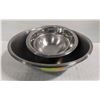 Image 1 : LOT OF ASSORTED S/S MIXING BOWLS