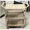 Image 1 : 3 TIER POLY SERVICE CART