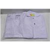 Image 1 : 2 PAIR SIZE 48 WHITE COVERALLS