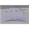 Image 1 : 6 SIZE LARGE WHITE SERVICE WORK SHIRTS