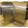 Image 1 : 2 INSULATED STAINLESS STEEL WALL KITCHEN PANELS