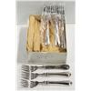 Image 1 : CANTATA KING LOUIS #773 SILVERPLATED FISH FORKS