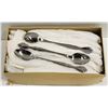 Image 1 : CANTATA SILVER PLATED TALL DRINK SPOONS