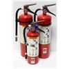 Image 1 : LOT OF 3 ASSORTED STRIKE FIRST FIRE EXTINGUISHERS