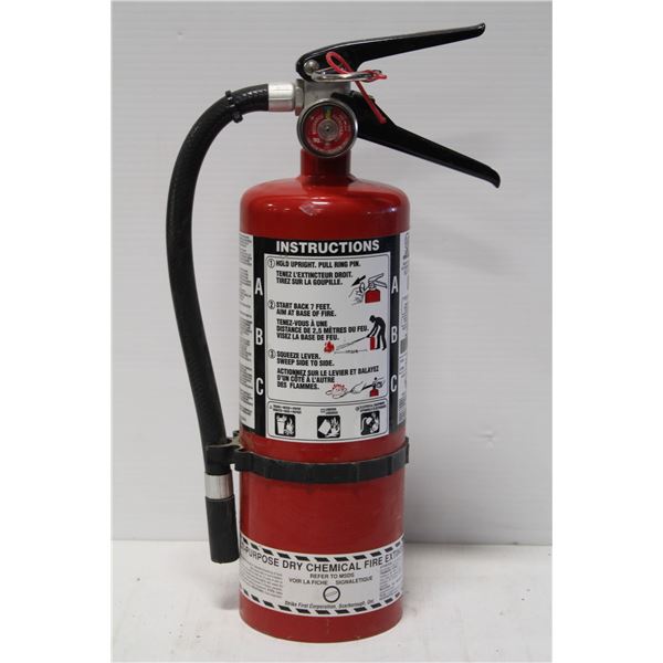 STRIKE FIRST 10 LBS FIRE EXTINGUISHER *CHARGED