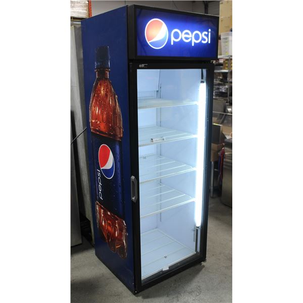 QBD SINGLE GLASS DOOR DISPLAY COOLER