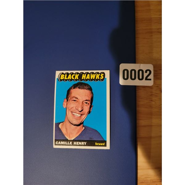 1964-65 Blackhawks Forward - Camille Henry #58