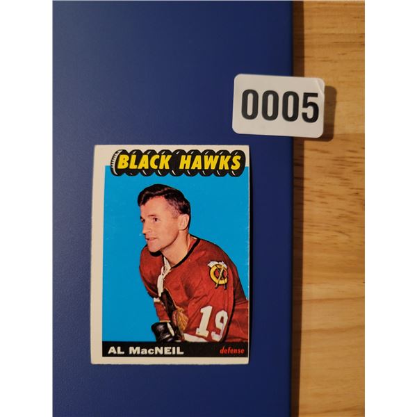 1964-65 Blackhawks Defense - Al MacNeil #57
