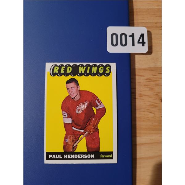 1964-65 Red Wings Forward - Paul Henderson #51