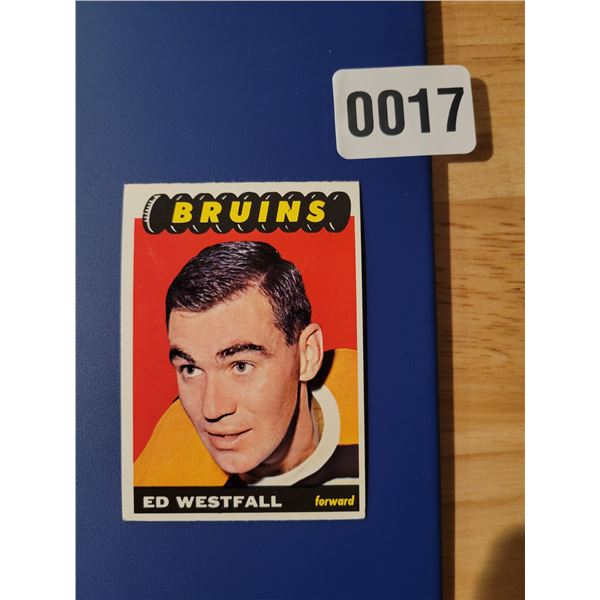 1964-65 Bruins Forward - Ed Westfall #37