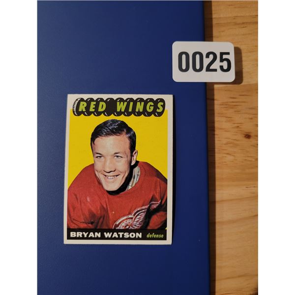 1964-65 Red Wings Defense - Bryan Watson 45