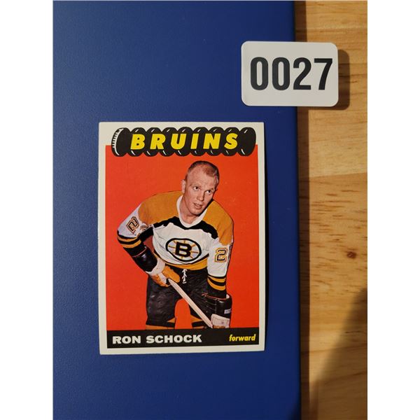 1964-65 Bruins Forward - Ron Shock 36