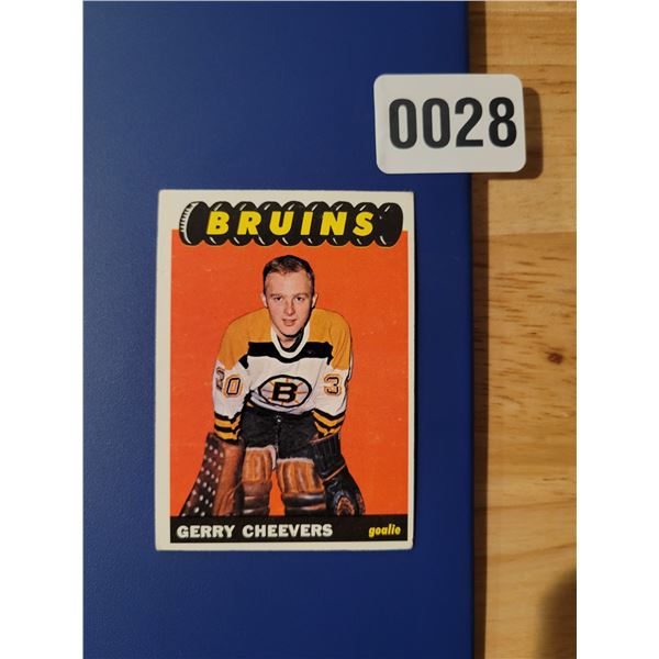 1964-65 Bruins Goalie - Gerry Cheevers 31