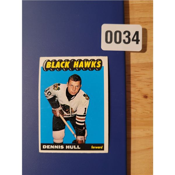 1964-65 Blackhawks Forward - Dennis Hull 64