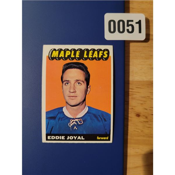 1964-65 Toronto Maple Leafs - Forward - Eddie Joyal 85