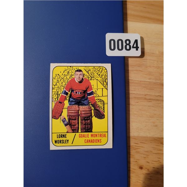 1966-67 Montreal Canadiens - Goaltender - Lorne (Gump) Worsley